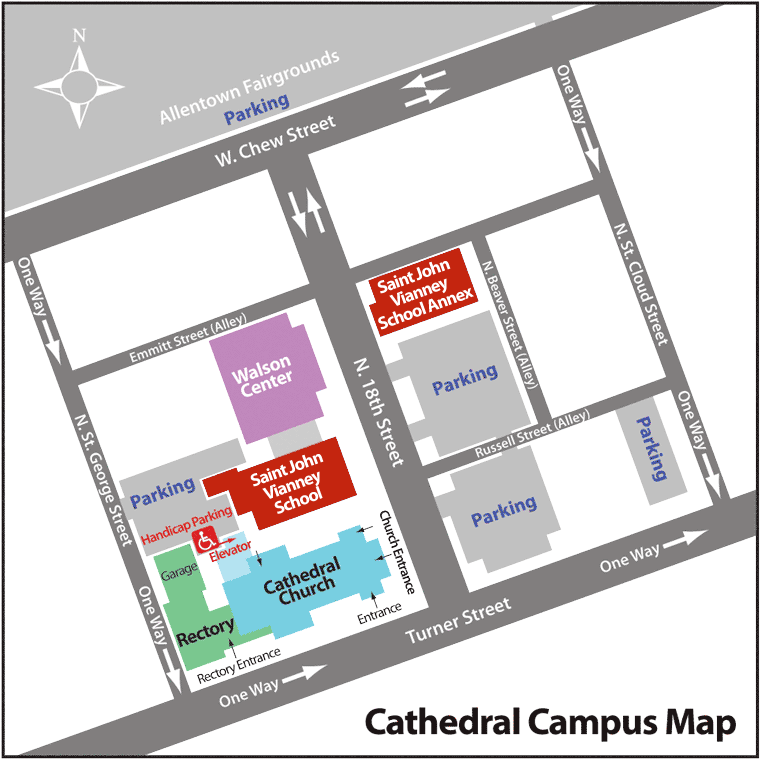 Cathedral Campus Map